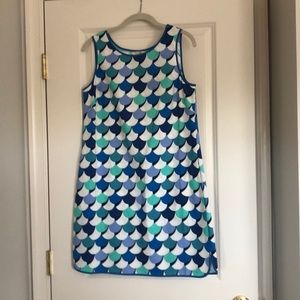 Mermaid scale dress.